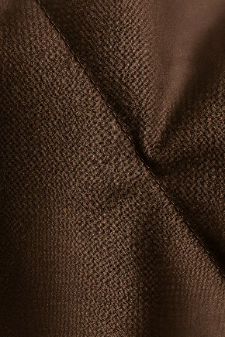 Doudoune Oversize Chocolat