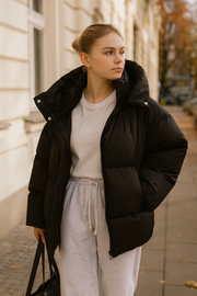 Doudoune Oversize Chocolat